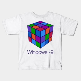 Windows -9 Kids T-Shirt